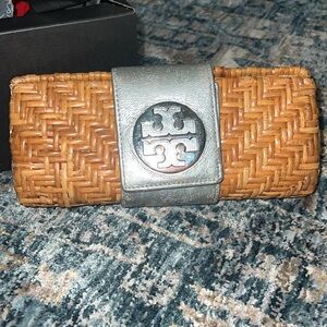 Tory Burch Wicker Clutch